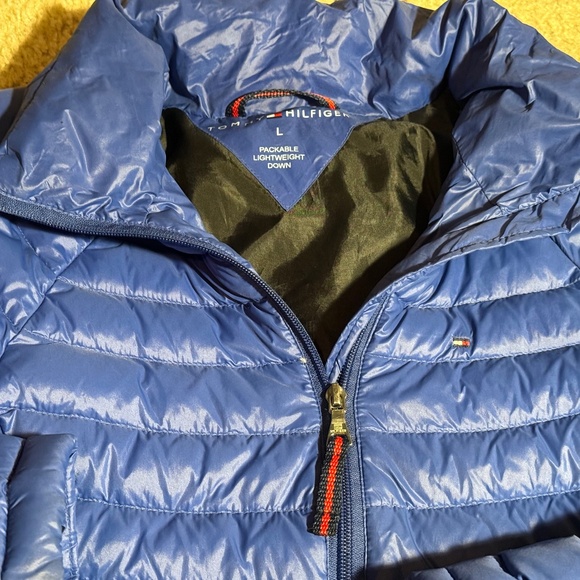 Tommy Hilfiger Puffer Jacket | Blue | Large - Picture 3 of 6